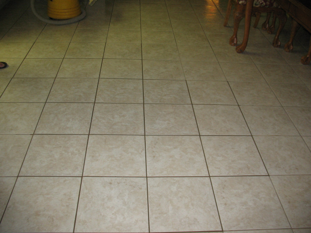 Another tile repair after